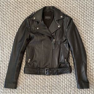 ARITZIA X MACKAGE LEATHER JACKET